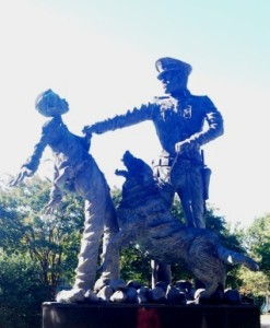 Statue from park commemorating the Children's Crusade of 1963, Birmingham, Alabama